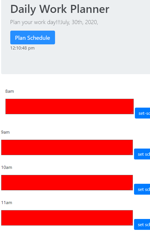 Initial Password Screen